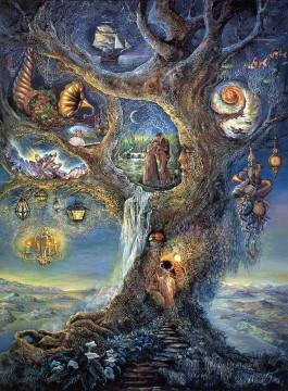 JW tree of wonders Fantasy Oil Paintings